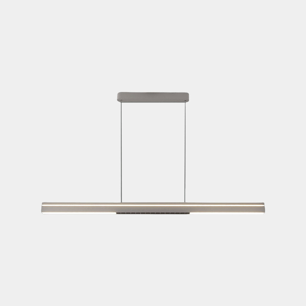 Pendant Light Minimalist Linear Anti-Glare LED Grey