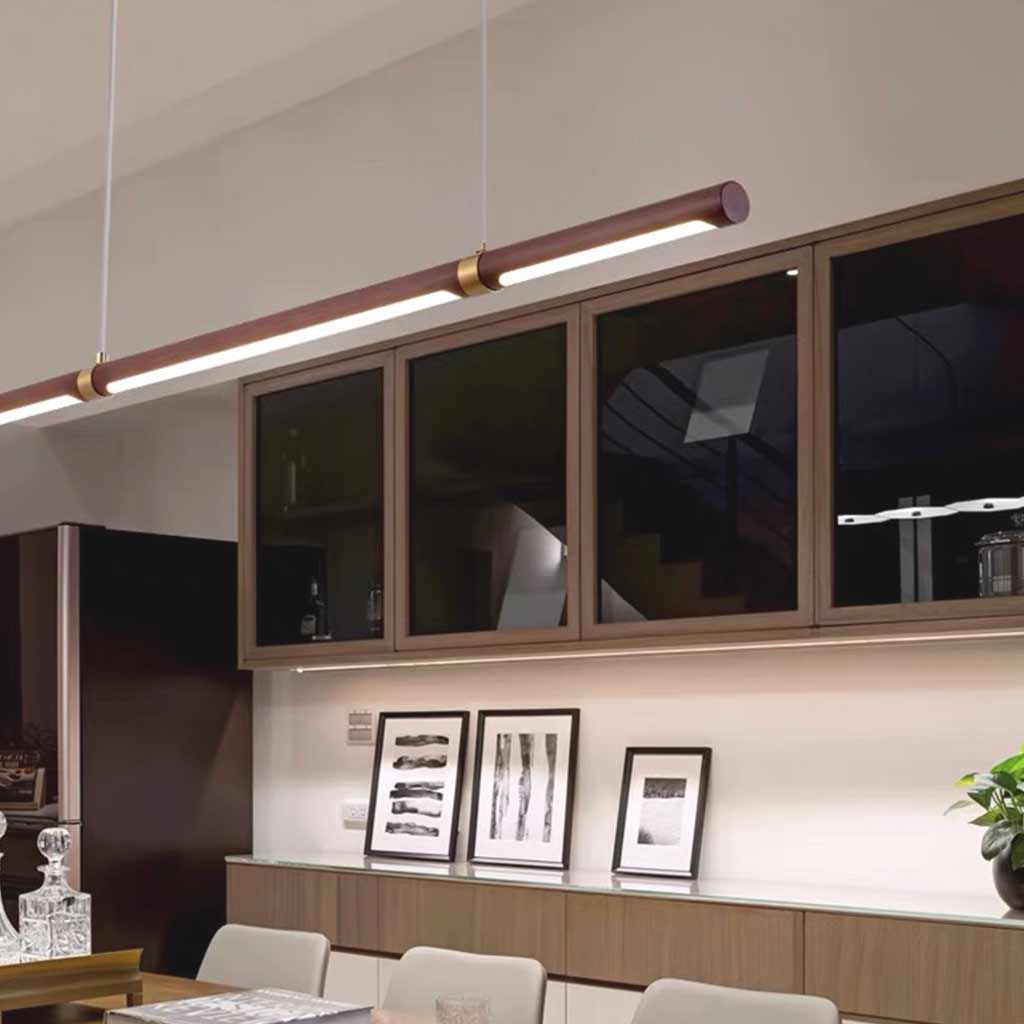 Pendant Light Minimalist Long Linear LED Restaurant