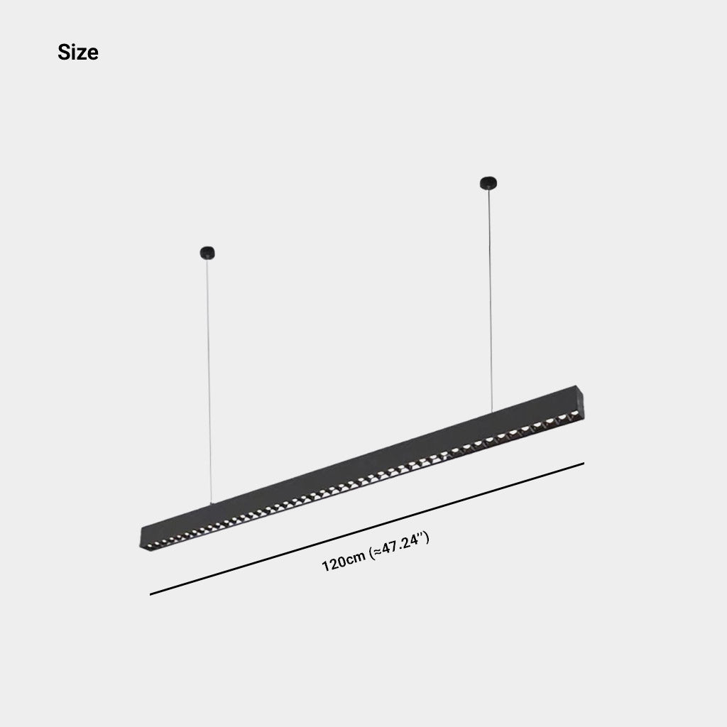 minimalistische fahrradbeleuchtung Hanger licht minimalistische lineaire lange strip lineaire LED voor kantoor