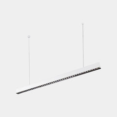 Suspension LED linéaire minimaliste à longue bande pour bureau