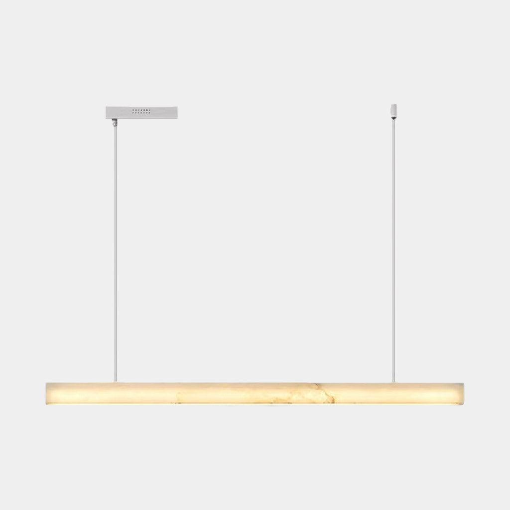 Pendant Light Minimalist Natural Marble Linear LED