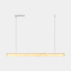Pendant Light Minimalist Natural Marble Linear LED