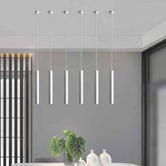 Pendellampa Minimalistisk Rörledningscylinderrör LED