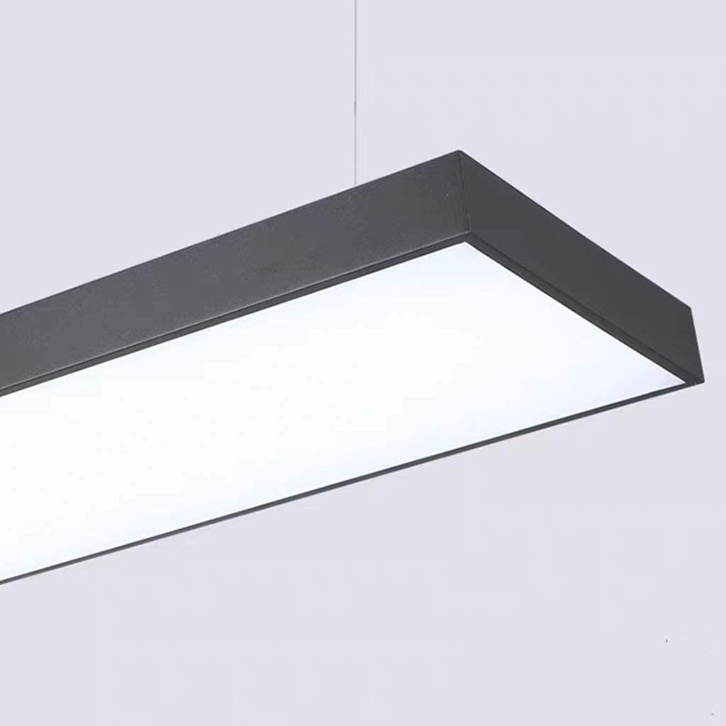 Rectrangle Led Light Modern Right Angle Rectangle LED Pendant Light for Office | VAXLAMP