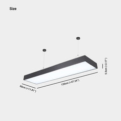 Hanglamp Modern Rechthoekig LED voor Kantoor
