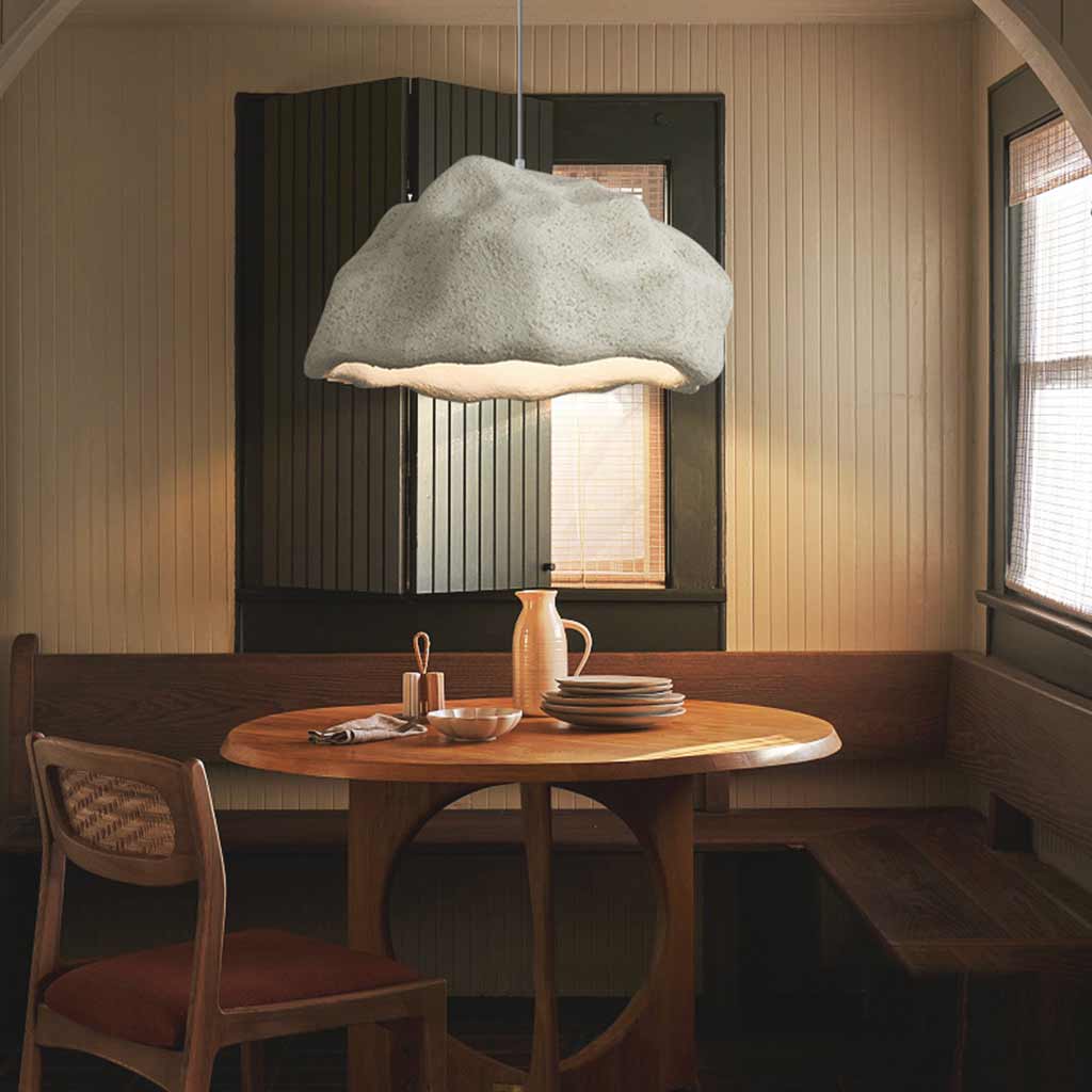 Pendant Light Natural Rock Grey Restaurant