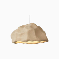 Pendant Light Natural Rock Yellow