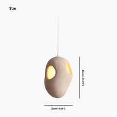 Pendant Light Natural Size