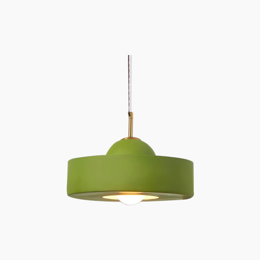 Pendant Light Nordic Round Resin Green
