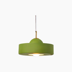 Pendant Light Nordic Round Resin Green