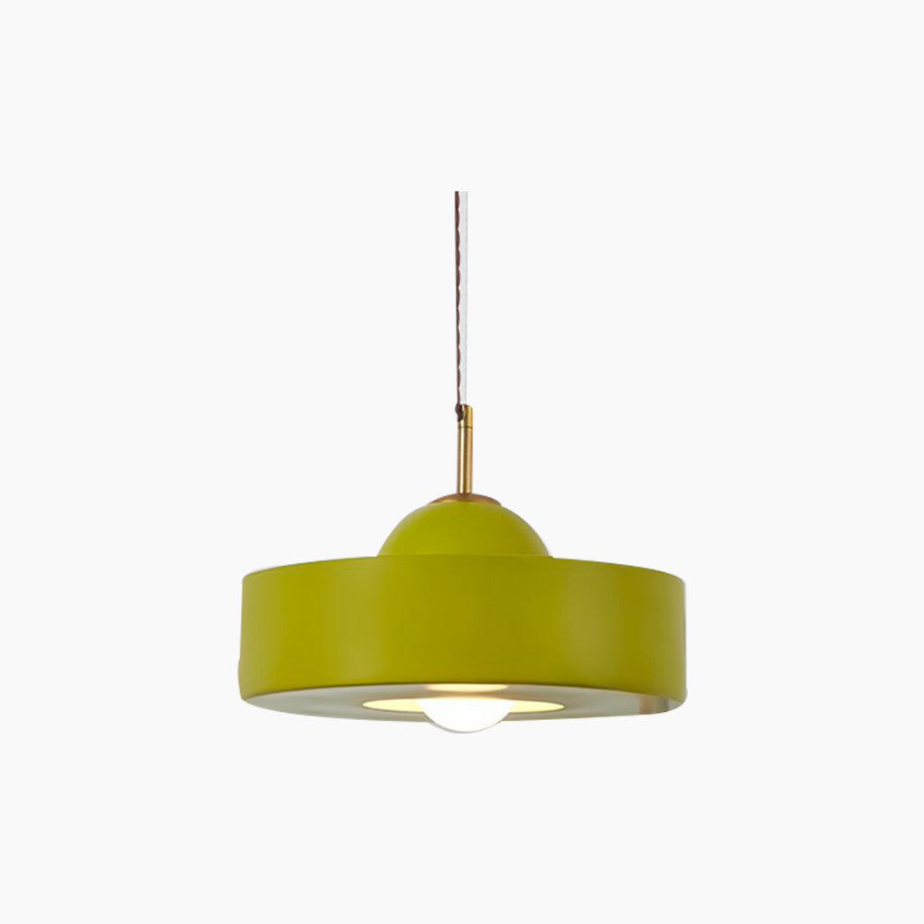 Pendant Light Nordic Round Resin Light Green