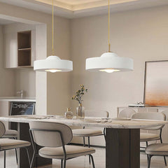 Pendant Light Nordic Round Resin White Dining Table