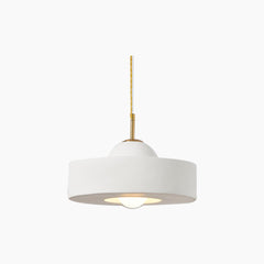 Pendant Light Nordic Round Resin White