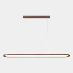 Pendant Light Modern Rounded Rectangle Linear LED Dimmable