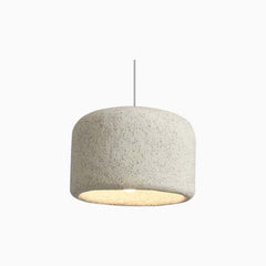 Pendant Light Round Drum Sandy Color