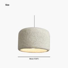 Pendant Light Round Drum Size