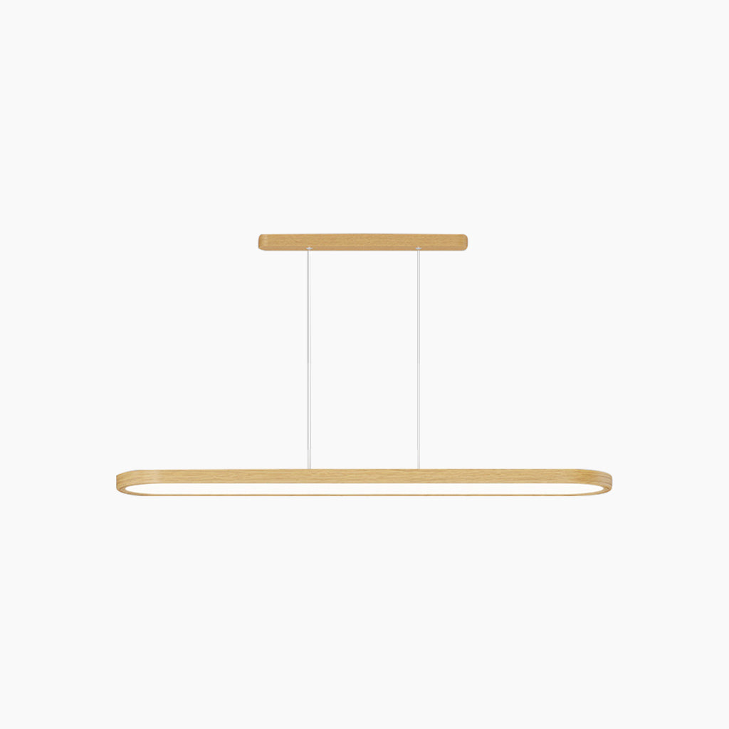 Pendant Light Rounded Rectangle Linear LED Dimmable