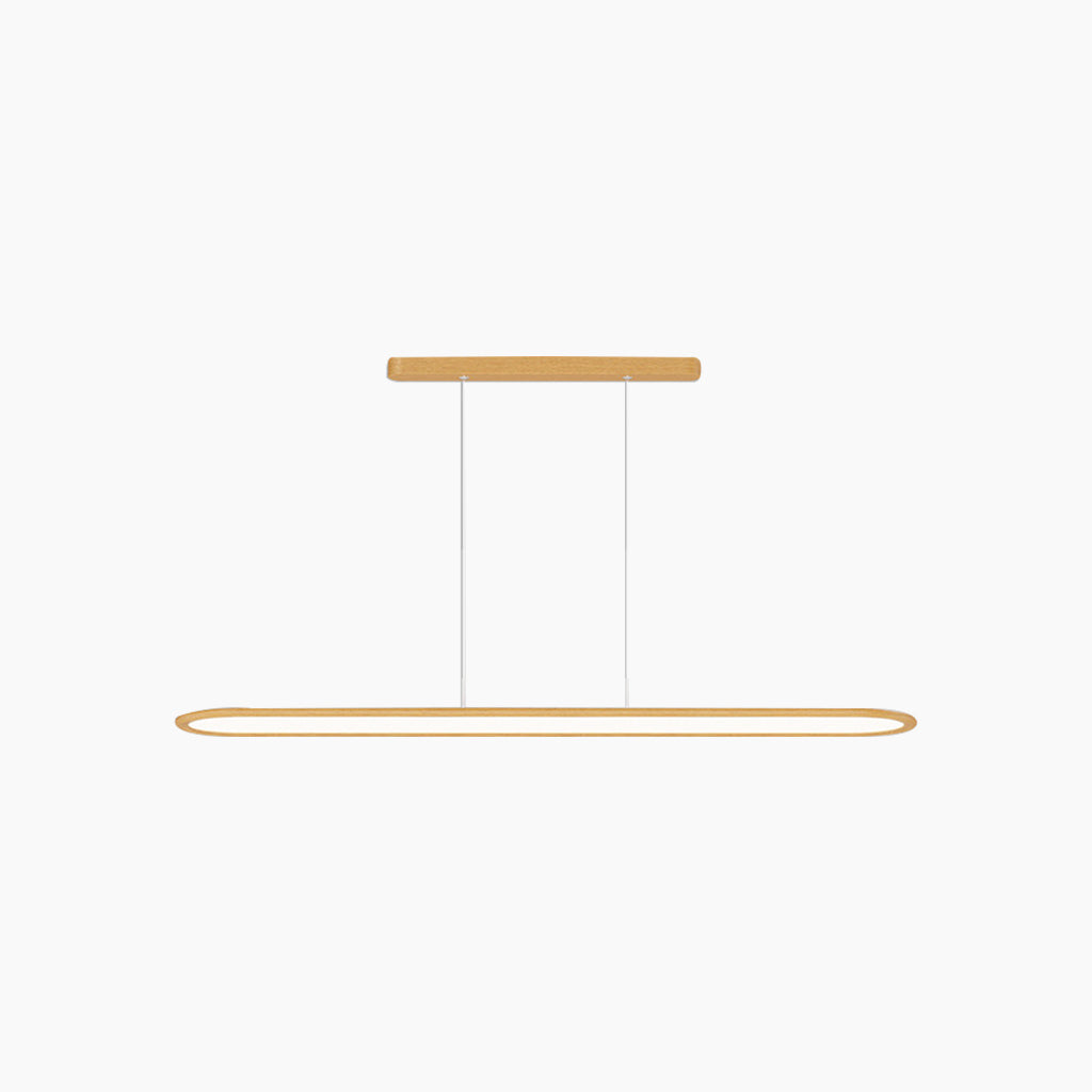 Pendant Light Rounded Rectangle Linear LED