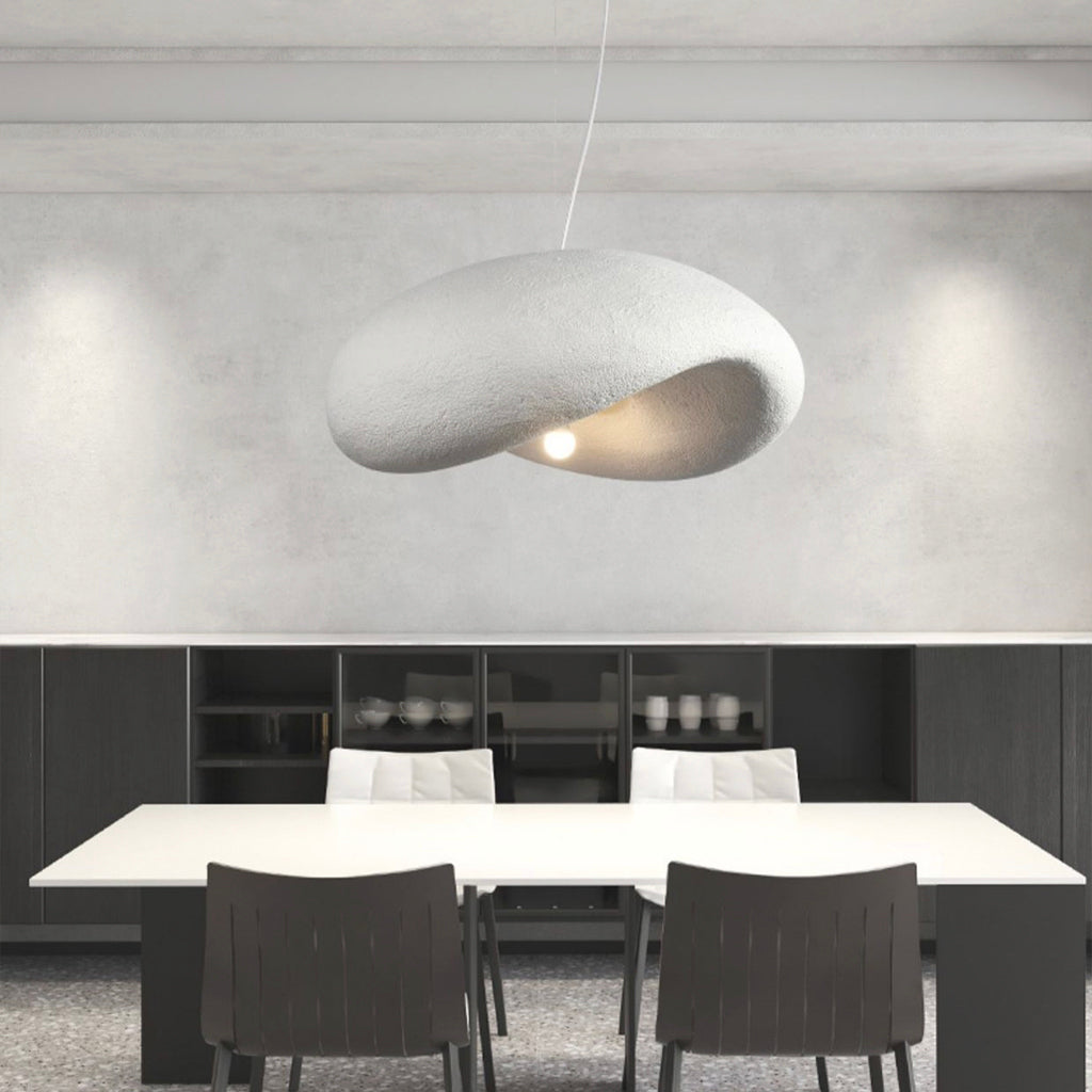Pendant Light Simple Wabi-Sabi Handmade Dining Table
