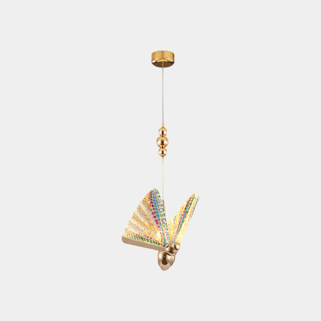 Pendant Light Small Modern Acrylic Butterfly LED