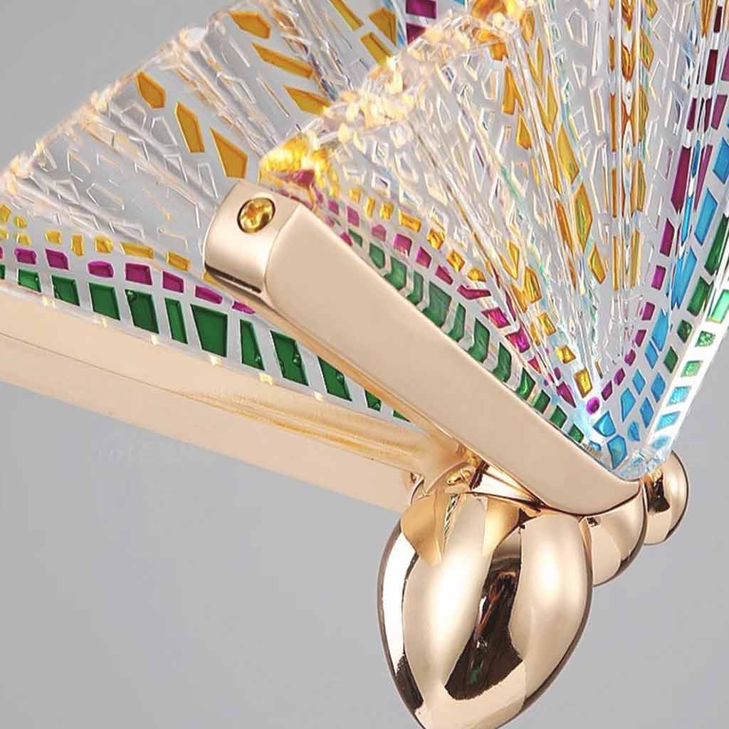 Pendant Light Small Modern Gold Acrylic Butterfly LED Detail