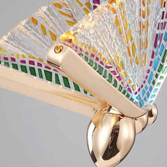 Pendant Light Small Modern Gold Acrylic Butterfly LED Detail