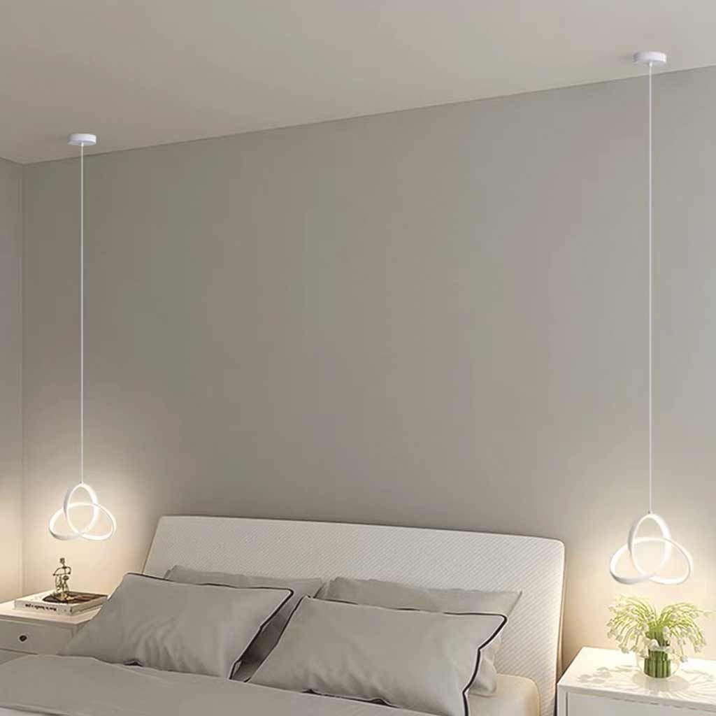 Pendant Light Small Twisted Ring Bedside Bedroom