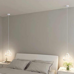 Pendant Light Small Twisted Ring Bedside Bedroom