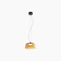 Pendant Light Tiered Glass LED Orange