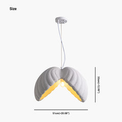 Pendant Light Unique Cement Size