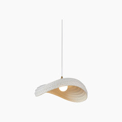 Pendant Light Unique Wabi-Sabi Cream White Cutout