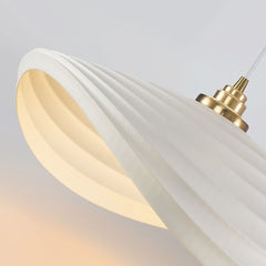 Pendant Light Unique Wabi-Sabi White Shade