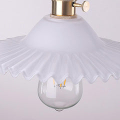 Pendant Light Vintage Clear Glass Single Head Shade
