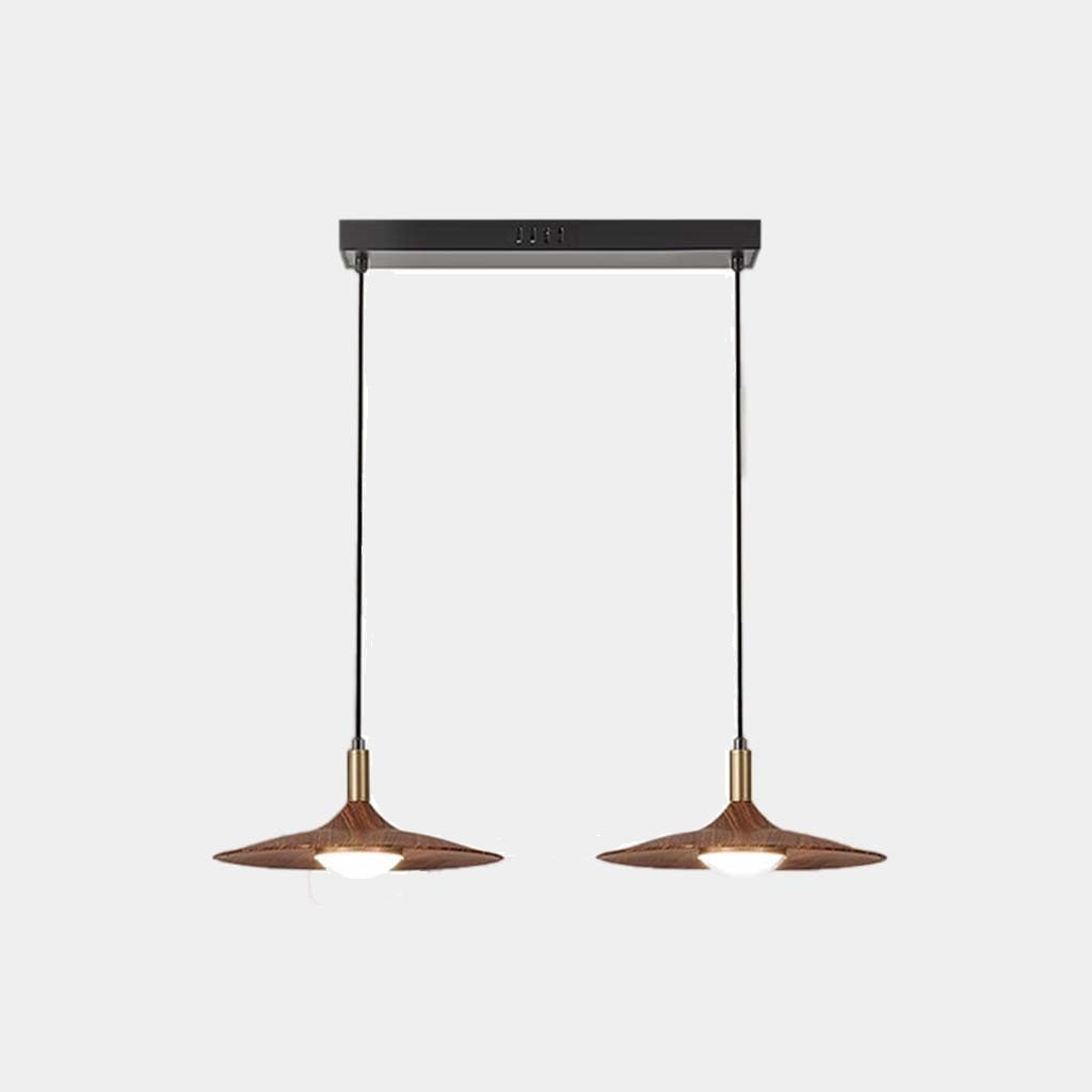 Pendant Light Vintage Flying Saucer LED Dimmable 2 Heads
