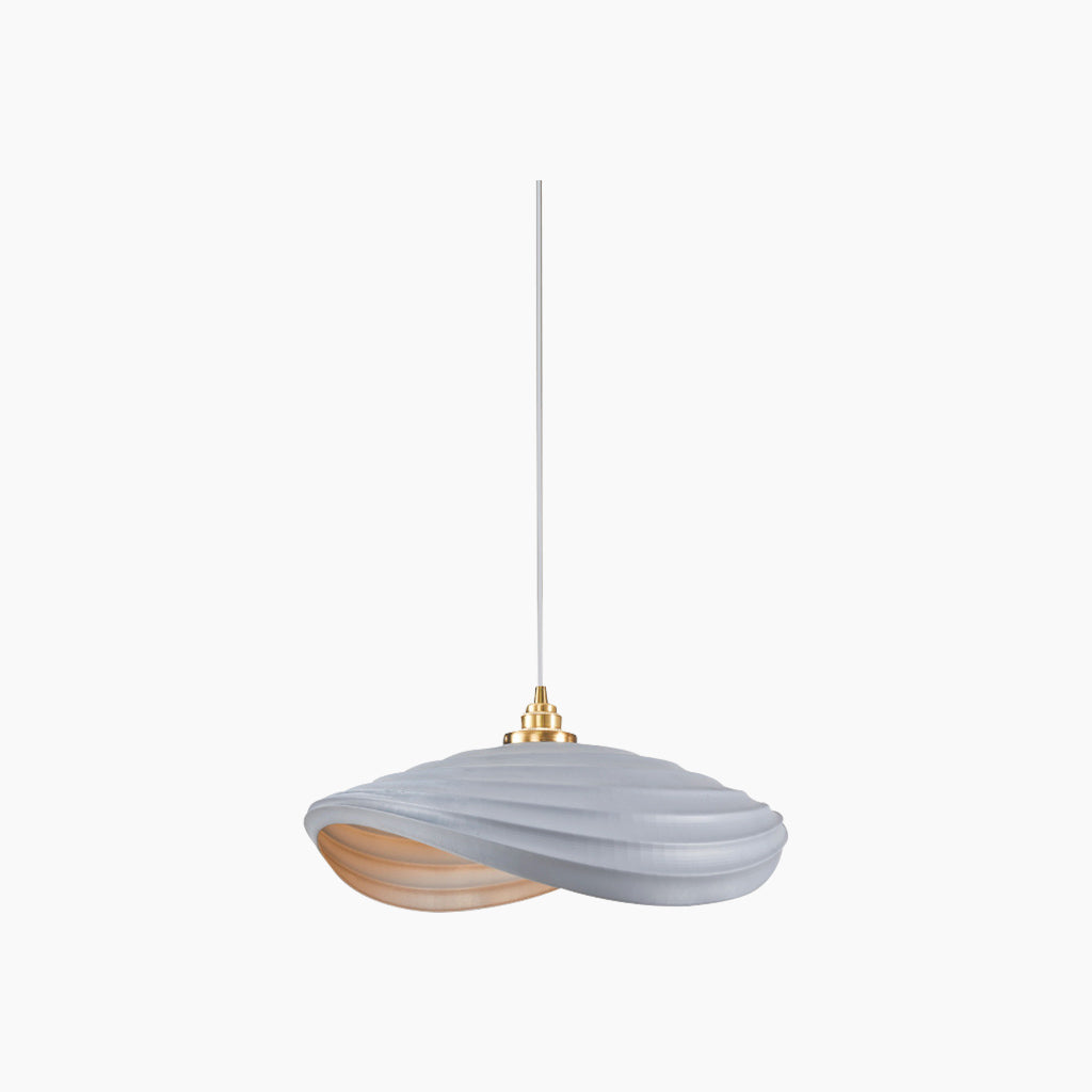 Lampada a sospensione Wabi-Sabi grigio crema