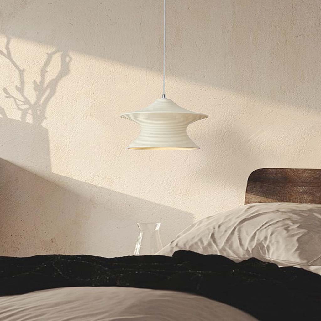 Pendant Light Wabi-Sabi Gyro Resin Bedroom