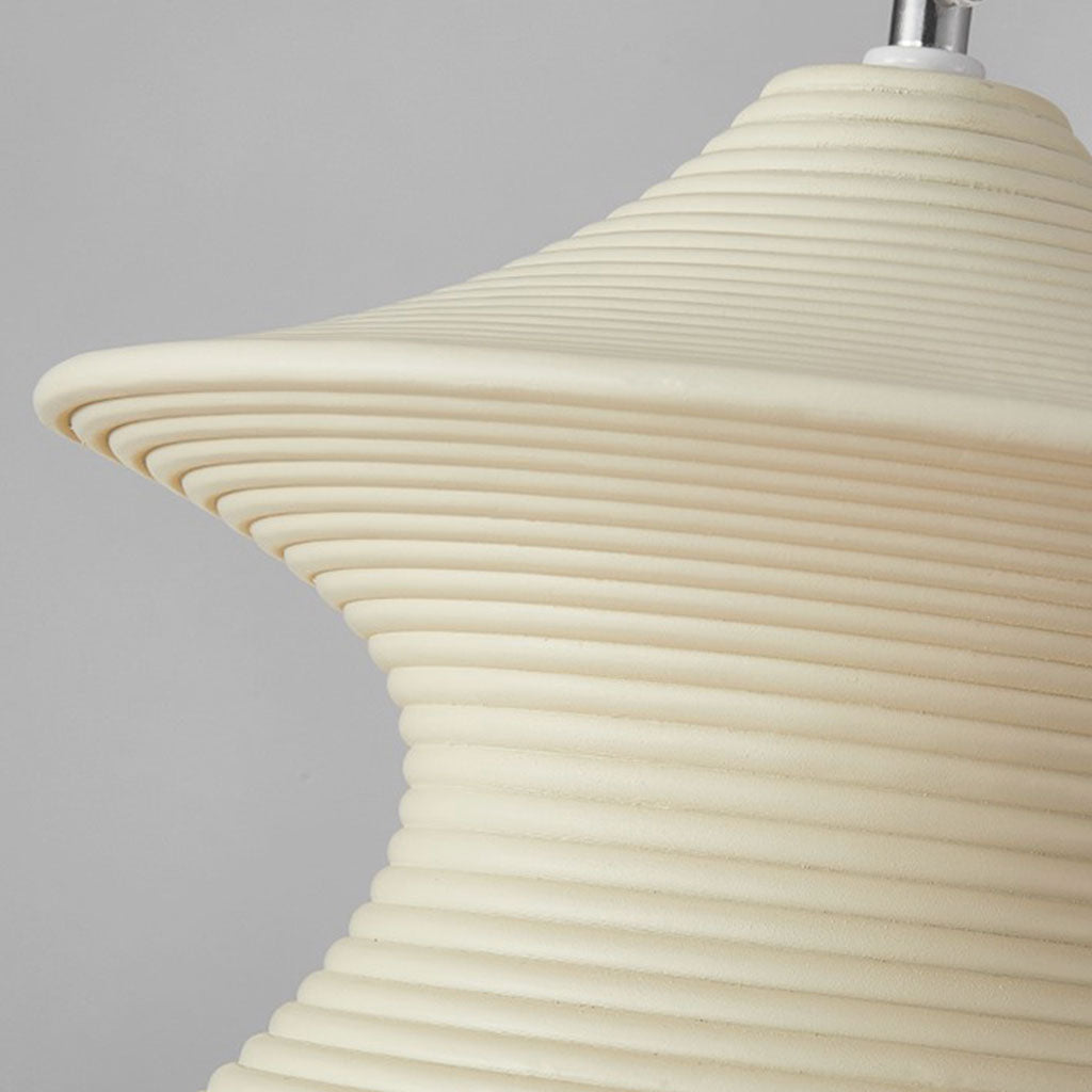 Pendant Light Wabi-Sabi Gyro Resin Shade