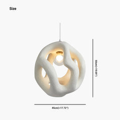 Pendant Light Wabi Sabi Hollow Size