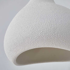 Pendant Light Wabi-Sabi Irregular Shape White Shade
