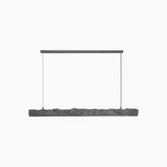 Pendant Light Wabi-Sabi Linear Strip LED Black