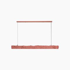Pendant Light Wabi-Sabi Linear Strip LED Red