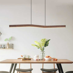Pendant Light Wavy Linear Dining Room