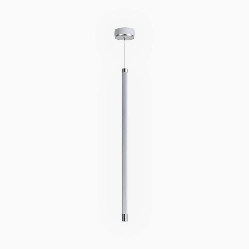 Pendant Light White Pipeline Cylinder LED