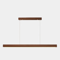 Pendant Lighting Modern Minimalist Linear Walnut