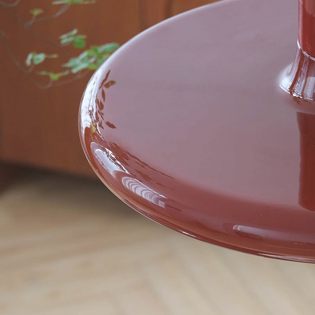 Red 1960s Pendant Light Shade