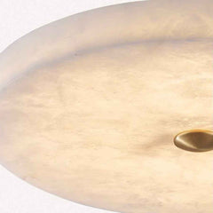 Round Ceiling Light Flush Mount Marble LED