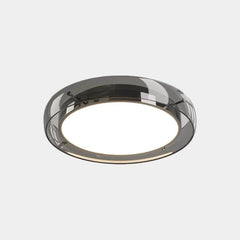 Round Glass Ceiling Light Luxury Flush Mount