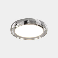 Round Glass Ceiling Light Luxury Flush Mount