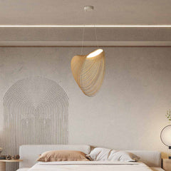 Scandinavian Nest Wood Pendant Ceiling Light Bedroom