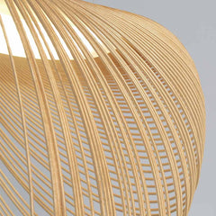 Scandinavian Nest Wood Pendant Ceiling Light Detail